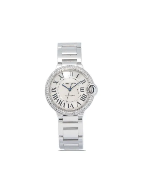 Cartier pre-owned Ballon Bleu 36mm White WE96006Z3