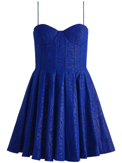 alice + olivia Adara bustier minidress Blue CC309Q09521