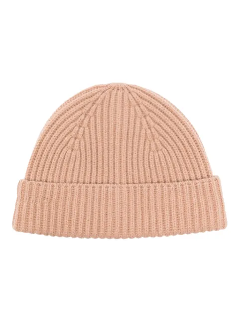 JOSEPH merino-wool ribbed-knit beanie Neutrals JF006913