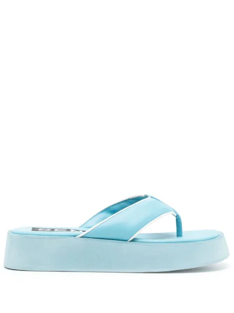Senso Paxton platform flip flops Blue PAXTON