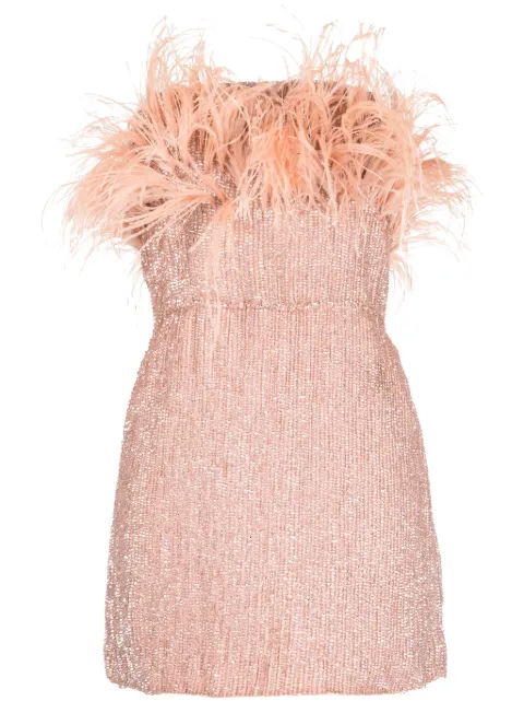 Retrofete Torin sequin-embellished minidress Purple HL236347