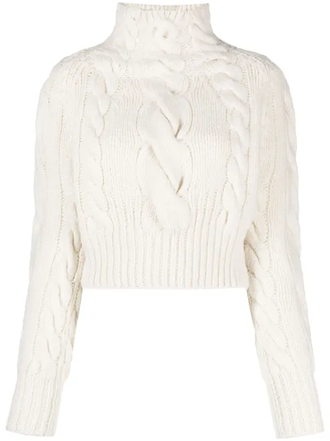 ZIMMERMANN Luminosity wool jumper White 8016TF231