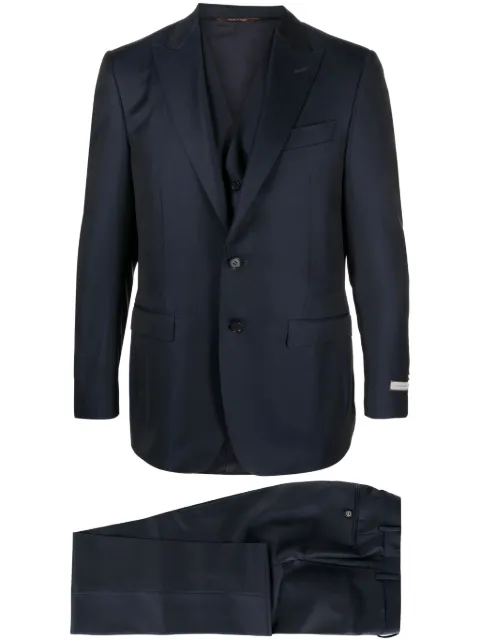 Canali single-breasted wool suit Blue 1922793L5BF00085