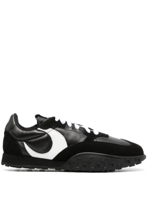 Marine Serre MS-Rise 22 leather sneakers Black MFW007BK99