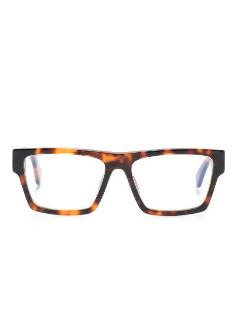 Off-White Eyewear Optical Style 46 square-frame glasses Brown OERJ046F23PLA0016000