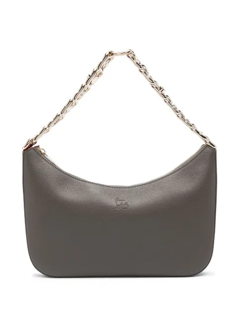 Christian Louboutin large Loubila Chain leather shoulder bag Grey 1235097I629