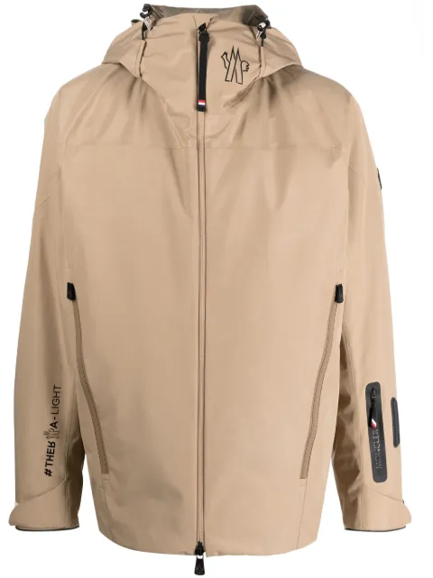 Moncler Grenoble Montgirod padded hooded ski jacket Neutrals I20971A00043549SU