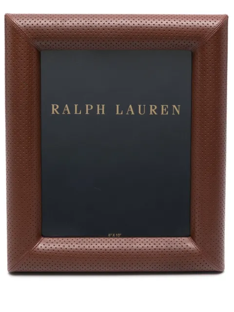 Ralph Lauren Home Durham perforated leather photo frame (20x25cm) Brown 682912602001