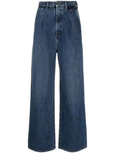 LouLou de Saison Attu high-rise wide-cut jeans Blue ATTUDWASHEDBLU