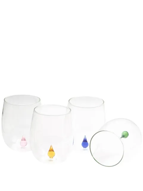 CU I SEEYOU Drop 3D-detailing glasses (set of four) Neutrals CUDROP001