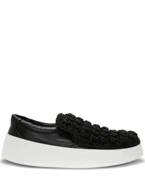 JW Anderson Popcorn leather loafers Black ANM42525A19185