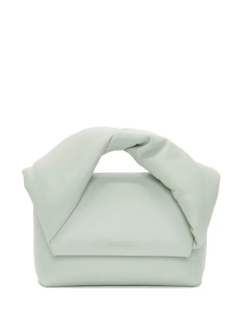 JW Anderson small Twister leather shoulder bag Green HB0597LA0315515
