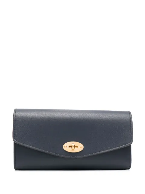 Mulberry Darley leather wallet Blue RL7816587U888