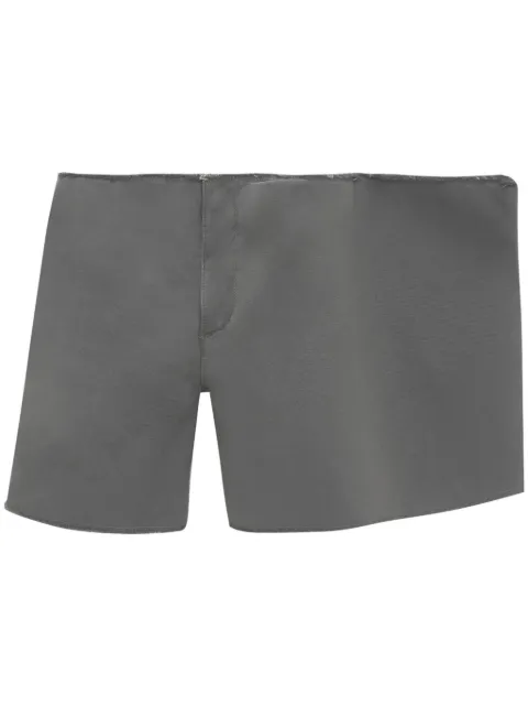 JW Anderson side-panel cotton shorts Grey SR0083PG1476929