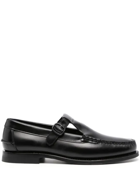 Hereu Alber leather loafers Black MFALBE