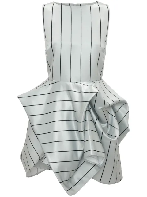 JW Anderson sleeveless peplum minidress Grey DR0420PG1473943