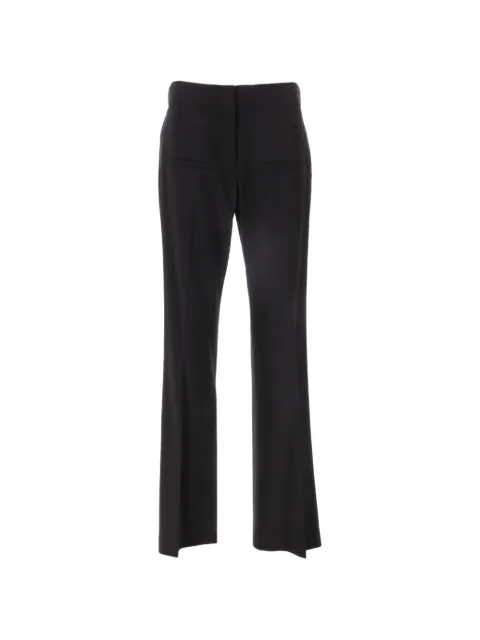 JW Anderson front-slit straight-leg trousers Black TR0332PG1321