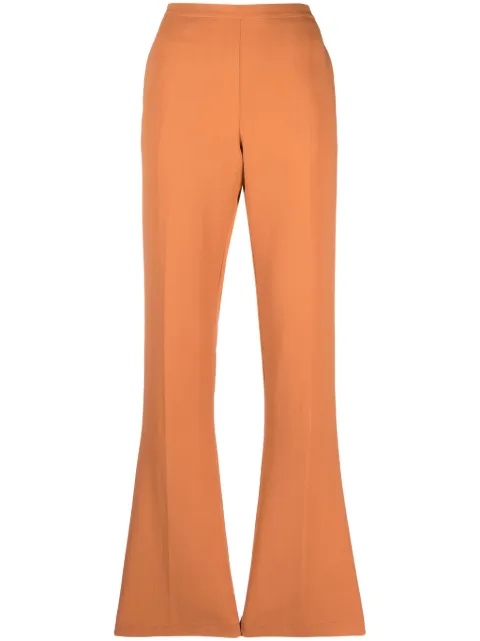 Forte Forte pressed-crease tailored trousers Orange 11041MYPANTS