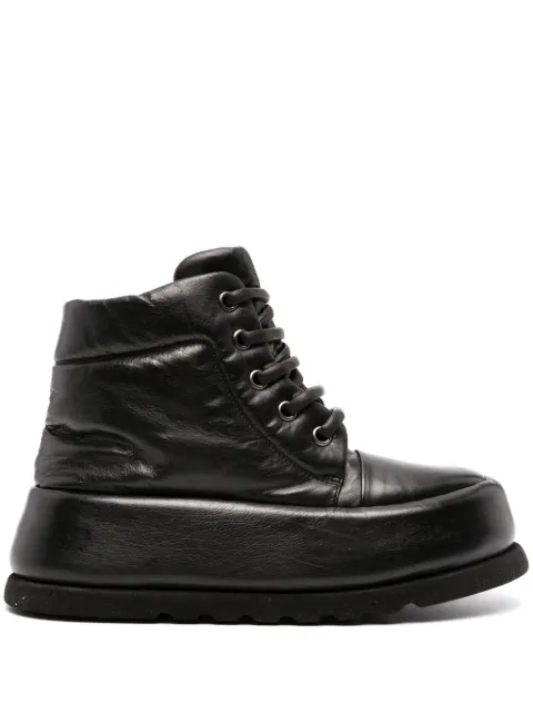 Marsèll 65mm Bombo leather boots Black MW7065092