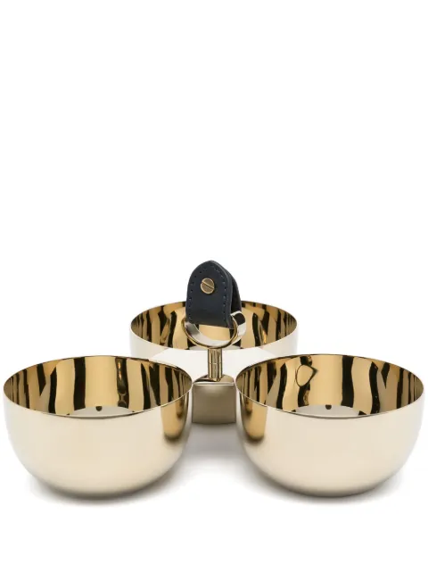 Ralph Lauren Home Wyatt triple nut bowl Gold 680774814001