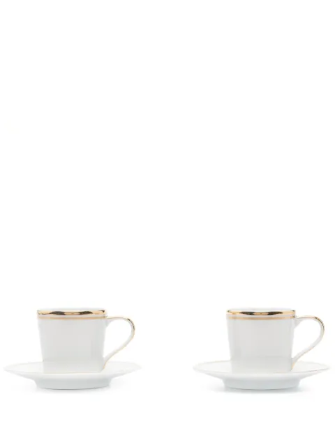 Ralph Lauren Home Wilshire porcelain espresso set (set of two) White 680729026001