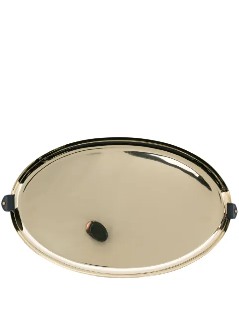 Ralph Lauren Home Wyatt oval plate Gold 680774811001