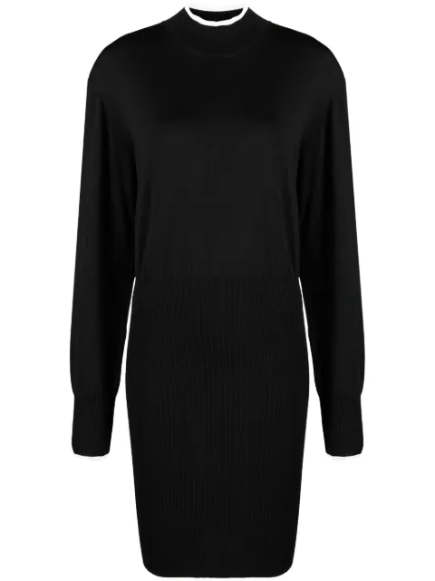 REMAIN mock-neck minidress Black 500780000