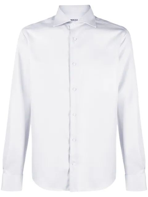 Boggi Milano Japanese Jersey polo shirt White BO21C004101