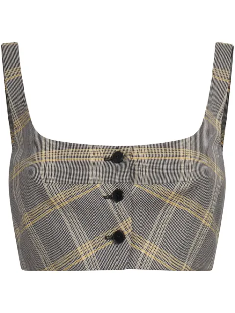 Marni virgin wool-blend cropped top Grey TTMA0285U0UTWA11