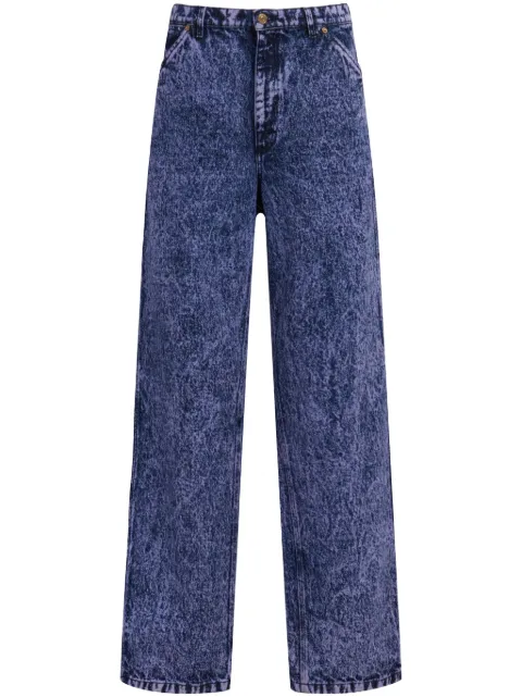 Marni stonewashed mid-rise straight-leg jeans Blue PUJU0081A0USCV35