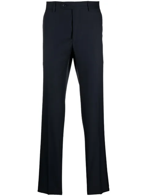 Boggi Milano straight-leg tailored trousers Blue BO22C010401