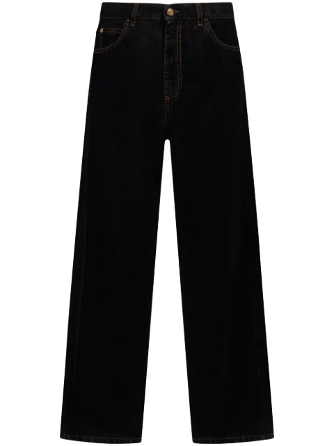 Marni straight-leg cotton jeans Black PUJU0021A0USCV98