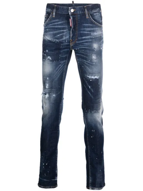 DSQUARED2 mid-rise skinny jeans Blue S71LB1279S30789