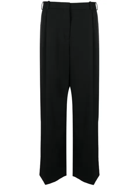 Botter pleated wide-leg trousers Black WM5024A