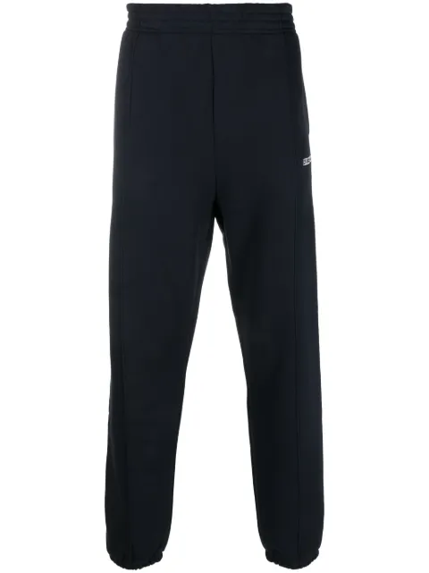 Tommy Hilfiger Monotype logo-embroidered track pants Blue MW0MW32696