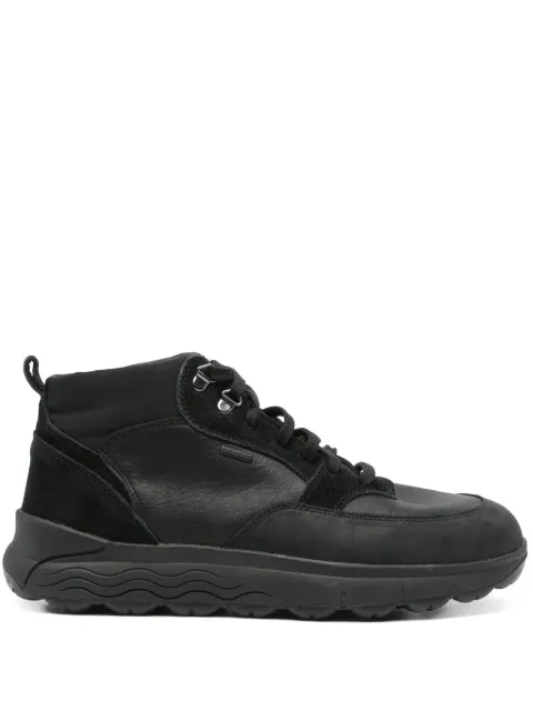 Geox 30mm Spherica biker boots Black U36FDC0FVFF