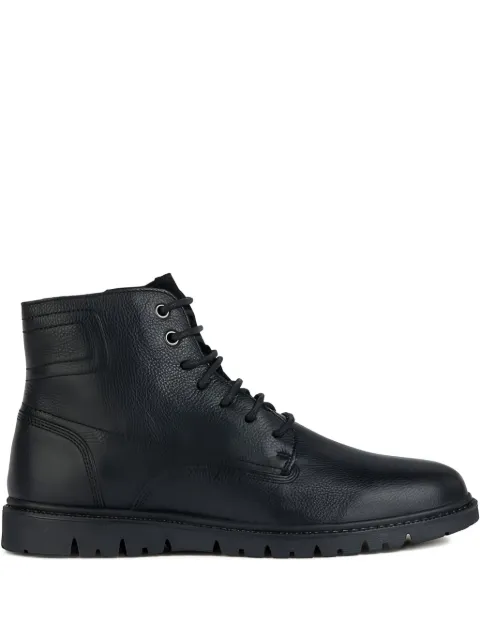 Geox lace-up zip-fastening boots Black U36DGD00046
