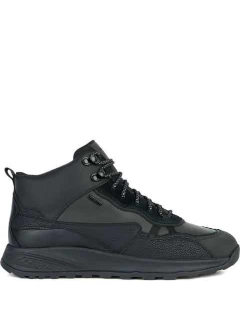 Geox lace-up leather boots Black U36EZB0MEBU