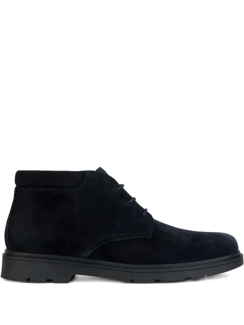 Geox lace-up suede boots Blue U36D1B00023