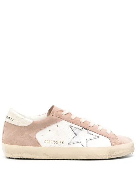 Golden Goose Super-Star distressed-finish sneakers Neutrals GWF00103F005370