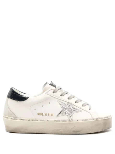 Golden Goose Hi Star leather sneakers White GWF00119F005118
