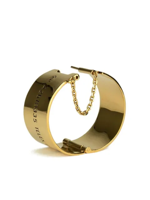 CHANEL Pre-Owned 1990s Rue Cambon bangle Gold 11542981