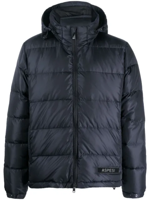 ASPESI Pocoelastica Re-quilted jacket Blue I018V006