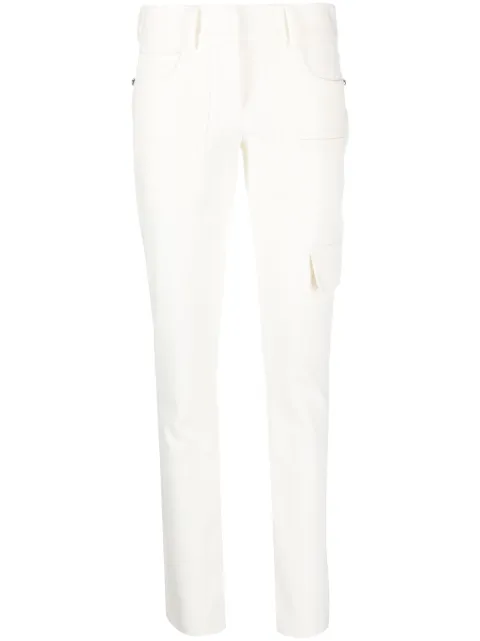 Genny slim-cut cargo trousers Neutrals 75AAA116N0245