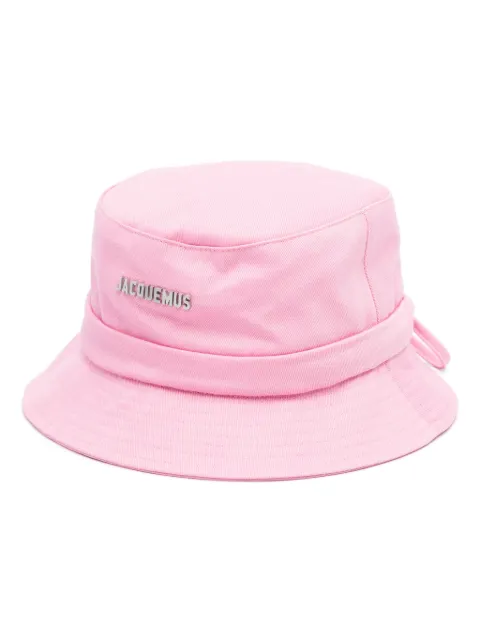 Jacquemus Le Bob Gadjo bucket hat Pink 213AC0015010
