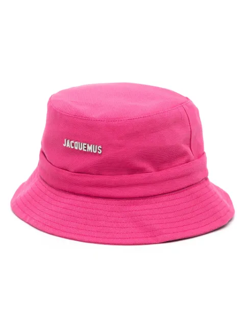 Jacquemus Le Bob Gadjo bucket hat Pink 213AC0015001