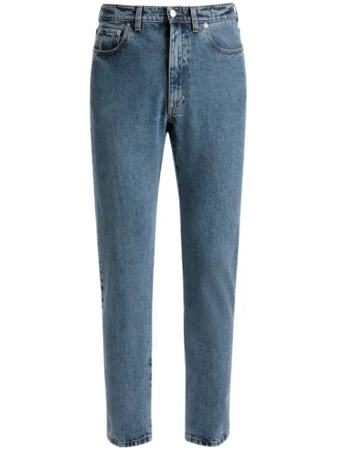 Bally slim-cut cotton tapared jeans Blue WTR01HCO225