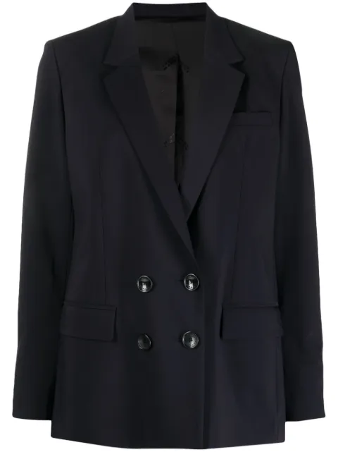 ISABEL MARANT Manelle double-breasted blazer Black VE0159FAA3F45I