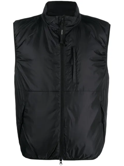ASPESI Jil zip-up gilet Black G1997961