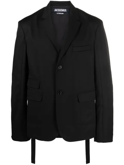 Jacquemus La Veste Piccinni blazer Black 236JA0311333990